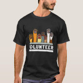 Animals Shelter Volunteer For Dog Rescue Supporter T-Shirt (Vorderseite)