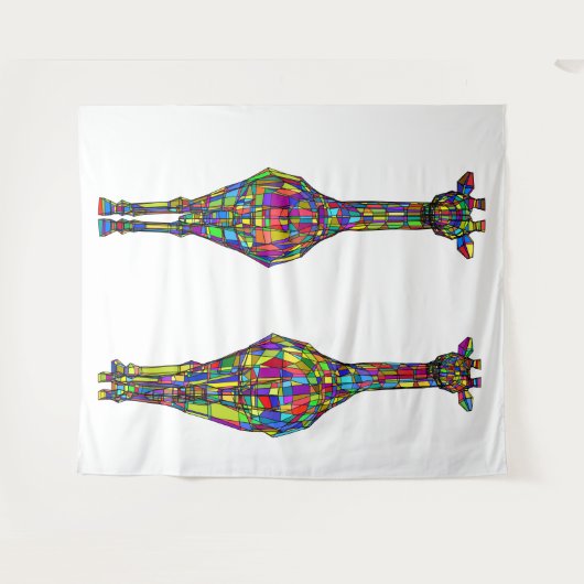 Animals Tapestry Wandteppich (Vorderseite (Horizontal))