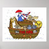 Animals Two by Two on Noah's Ark Poster (Vorne)