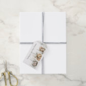 Animals Winter Forest Christmas Geschenkanhänger (Mit Garn)