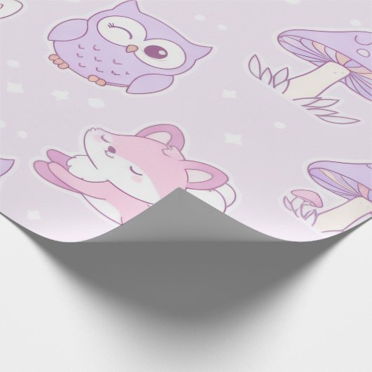 Animals Wrapping Paper Geschenkpapier (Ecke)