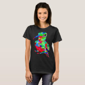 AnimalsAtPlay Bright Colorful Hummingbird T-Shirt (Vorne ganz)