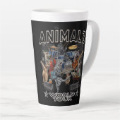 Animalz Band World Tour Milchtasse (Rechte Ecke)