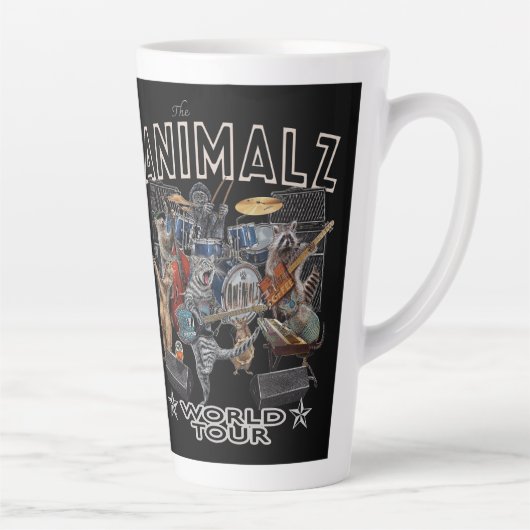 Animalz Band World Tour Milchtasse (Rechts)