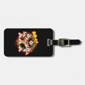 Animaniacs | Hello-o-o Retro Equalizer Graphic Gepäckanhänger (Vorderseite horizontal)