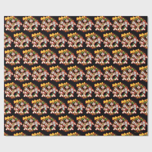 Animaniacs | Hello-o-o Retro Equalizer Graphic Geschenkpapier (Flach)