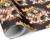 Animaniacs | Hello-o-o Retro Equalizer Graphic Geschenkpapier (Rolleneckpunkt)