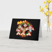 Animaniacs | Hello-o-o Retro Equalizer Graphic Karte (Gelbe Blume)