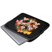 Animaniacs | Hello-o-o Retro Equalizer Graphic Laptopschutzhülle (Vorne Knopf)