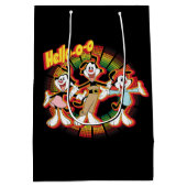 Animaniacs | Hello-o-o Retro Equalizer Graphic Mittlere Geschenktüte (Rückseite)