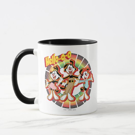 Animaniacs | Hello-o-o Retro Equalizer Graphic Tasse (Links)