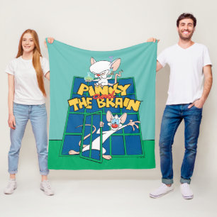 Animaniacs   Pinky und The Brain Cage Graphic Fleecedecke