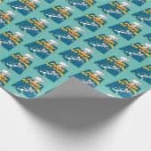 Animaniacs | Pinky und The Brain Cage Graphic Geschenkpapier (Ecke)