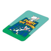 Animaniacs | Pinky und The Brain Cage Graphic Magnet (Linke Seite)