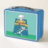 Animaniacs | Pinky und The Brain Cage Graphic Metall Brotdose (Rückseite)