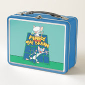 Animaniacs | Pinky und The Brain Cage Graphic Metall Brotdose (Vorderseite)