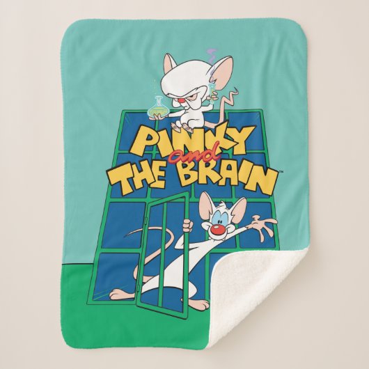 Animaniacs | Pinky und The Brain Cage Graphic Sherpadecke (Vorderseite)