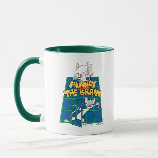 Animaniacs | Pinky und The Brain Cage Graphic Tasse (Links)