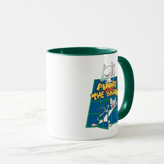 Animaniacs | Pinky und The Brain Cage Graphic Tasse (VorderseiteRechts)
