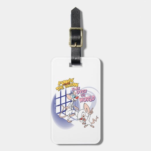 Animaniacs | Übernehmen Sie die Weltgrafik Gepäckanhänger (Vorderseite vertikal)