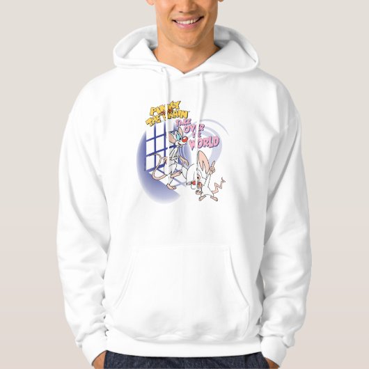 Animaniacs | Übernehmen Sie die Weltgrafik Hoodie (Vorderseite)