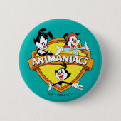 Animaniacs | Warner Brothers & Sister WB Shield Button (Vorderseite)