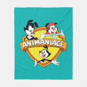 Animaniacs | Warner Brothers & Sister WB Shield Fleecedecke (Vorderseite)