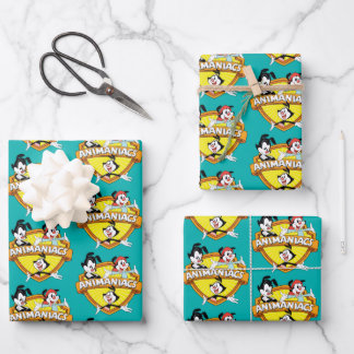 Animaniacs | Warner Brothers & Sister WB Shield Geschenkpapier Set