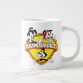 Animaniacs | Warner Brothers & Sister WB Shield Jumbo-Tasse (Rechts)