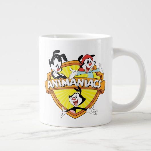 Animaniacs | Warner Brothers & Sister WB Shield Jumbo-Tasse (Rechts)