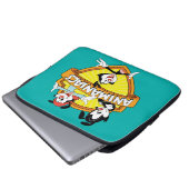 Animaniacs | Warner Brothers & Sister WB Shield Laptopschutzhülle (Vorne Knopf)