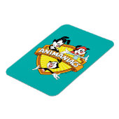 Animaniacs | Warner Brothers & Sister WB Shield Magnet (Linke Seite)