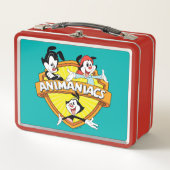 Animaniacs | Warner Brothers & Sister WB Shield Metall Brotdose (Vorderseite)