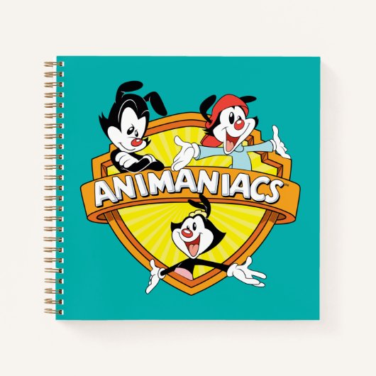 Animaniacs | Warner Brothers & Sister WB Shield Notizblock (Vorderseite)