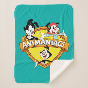 Animaniacs Warner Brothers & Sister WB Shield Sherpadecke