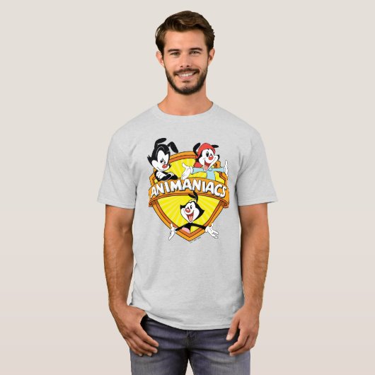 Animaniacs | Warner Brothers & Sister WB Shield T-Shirt (Vorne ganz)