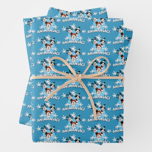 Animaniacs | Warner Siblings Arms Wide Graphic Geschenkpapier Set (Beispiel)