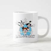 Animaniacs | Warner Siblings Arms Wide Graphic Jumbo-Tasse (Rechts)
