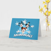 Animaniacs | Warner Siblings Arms Wide Graphic Karte (Gelbe Blume)