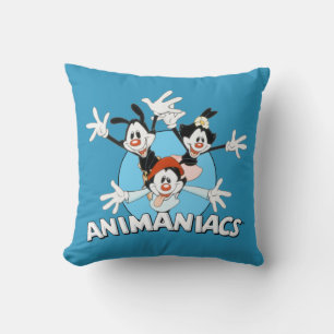 Animaniacs Warner Siblings Arms Wide Graphic Kissen