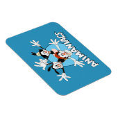 Animaniacs | Warner Siblings Arms Wide Graphic Magnet (Rechte Seite)