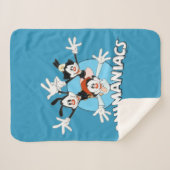 Animaniacs | Warner Siblings Arms Wide Graphic Sherpadecke (Vorderseite (Horizontal))