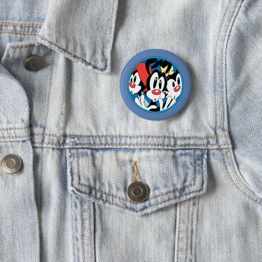 Animaniacs | Warner Siblings Circle Graphic Button (Beispiel)