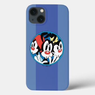 Animaniacs Warner Siblings Circle Graphic Case-Mate iPhone Hülle
