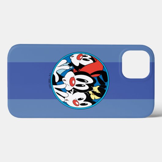 Animaniacs | Warner Siblings Circle Graphic Case-Mate iPhone Hülle (Rückseite (Horizontal))