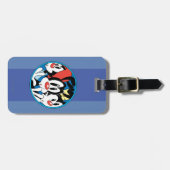 Animaniacs | Warner Siblings Circle Graphic Gepäckanhänger (Vorderseite horizontal)