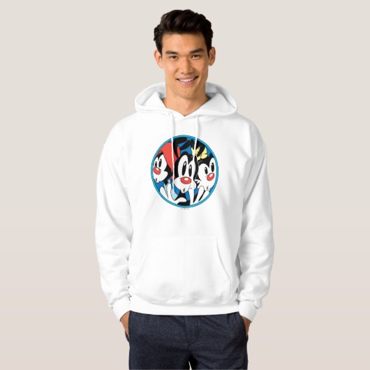 Animaniacs | Warner Siblings Circle Graphic Hoodie (Vorne ganz)