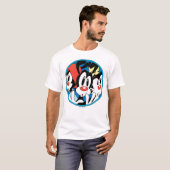 Animaniacs | Warner Siblings Circle Graphic T-Shirt (Vorne ganz)