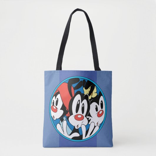 Animaniacs | Warner Siblings Circle Graphic Tasche (Vorderseite)