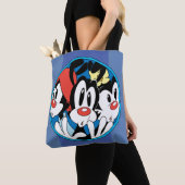 Animaniacs | Warner Siblings Circle Graphic Tasche (Von Nahem)